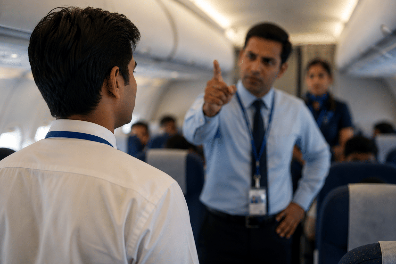 Former IndiGo staff claims he was asked to touch supervisor's feet for not wearing tie; airline denies charge