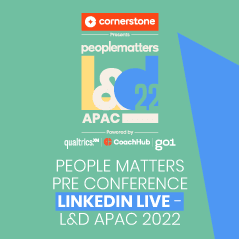 People Matters L&D APAC Pre-Conference Linkedin Live