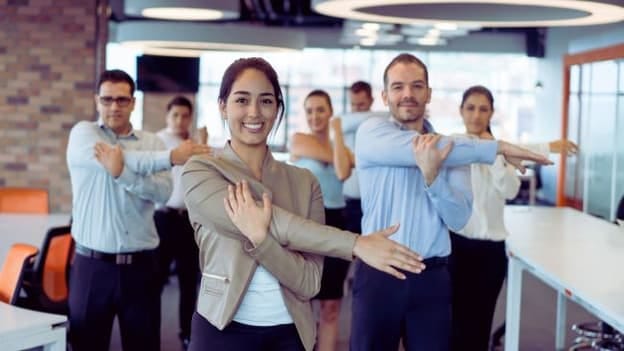 Seven desk Yoga moves that beat eight hours of sitting