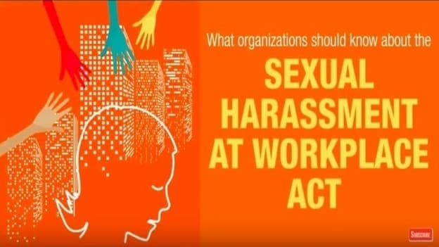 Sexual Harassment At Workplace Act