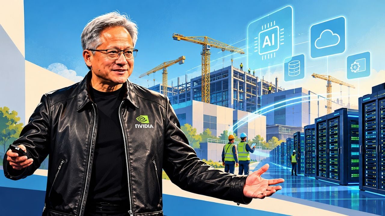 Nvidia CEO encourages Europe's lagging AI sector and offers tools to accelerate data centre buildout