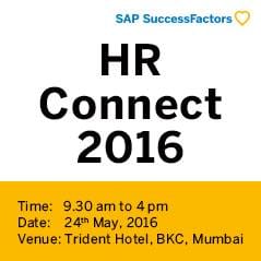 SAP SuccessFactors HR Connect Mumbai 2016