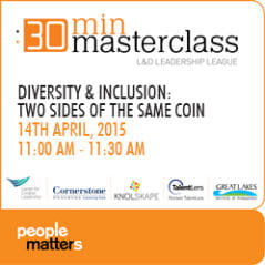 Masterclass on "Diversity & Inclusion: Two sides of the same coin"