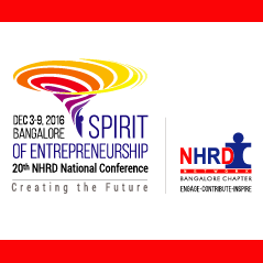 Spirit of Entreprenuership - 20th NHRD National Conference