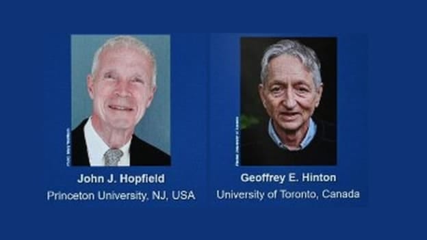 Physics Nobel goes to Hopfield and Hinton for advancing neural networks
