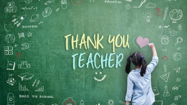 Thank You Teacher: Lessons from Teachers that have helped in uncertain times
