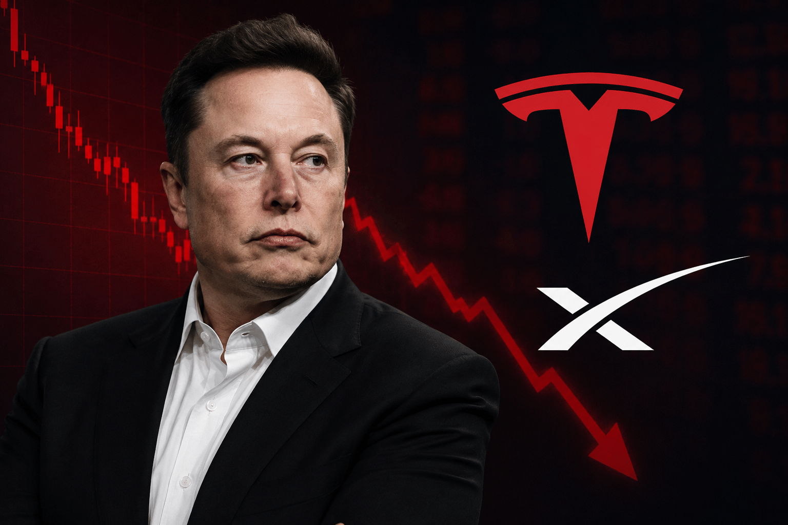 Elon Musk loses trillionaire status after Tesla, SpaceX shares slide