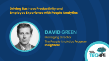 Driving Business Productivity & Employee Experience with People Analytics