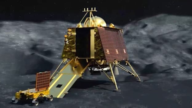 India's Chandrayaan-3 makes history with south pole landing