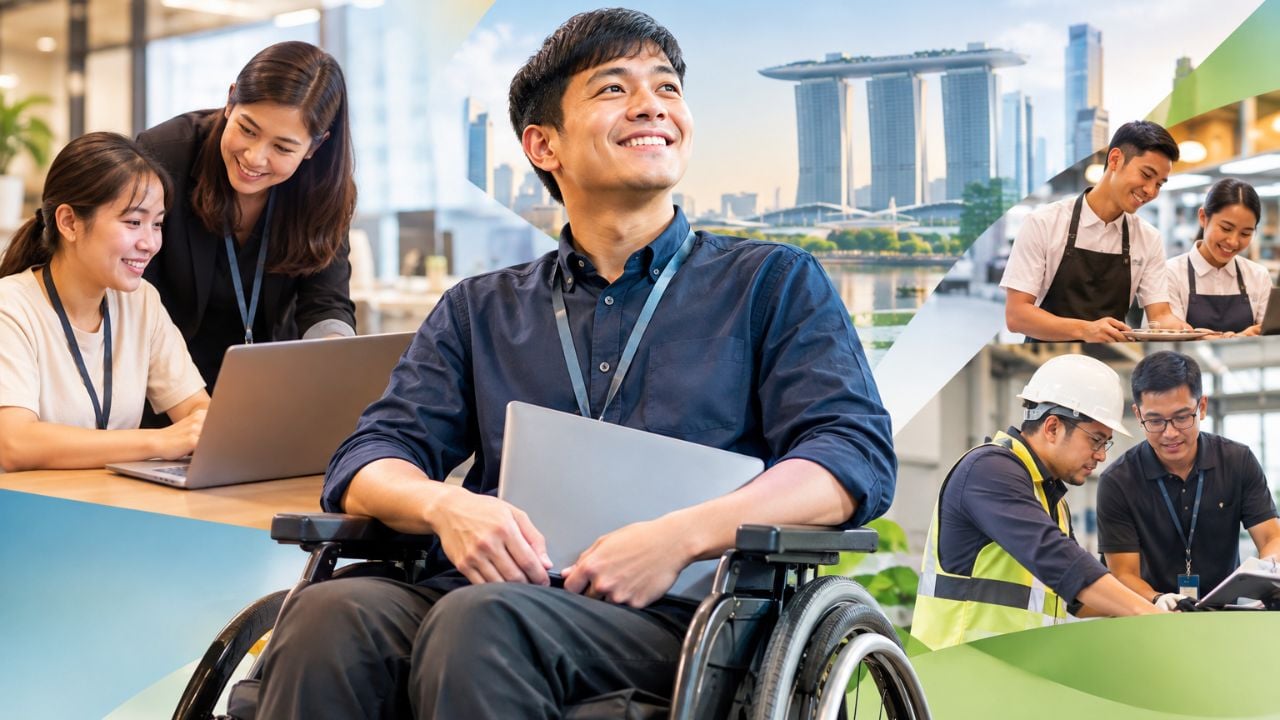Singapore targets 40% employment rate for persons with disabilities by 2030