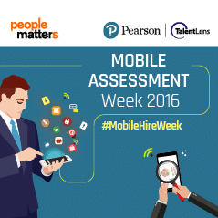People Matters & Pearson TalentLens Week 2016