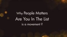 Why Are You In The List is a movement?