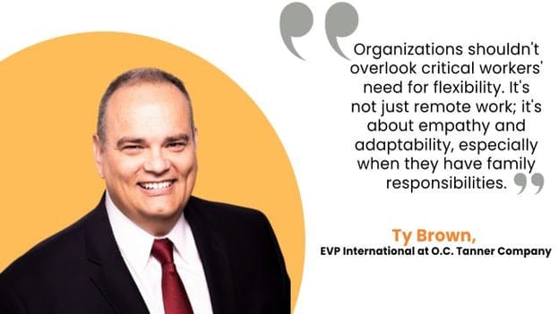 The keys to thriving work culture, according to OC Tanner's Ty Brown