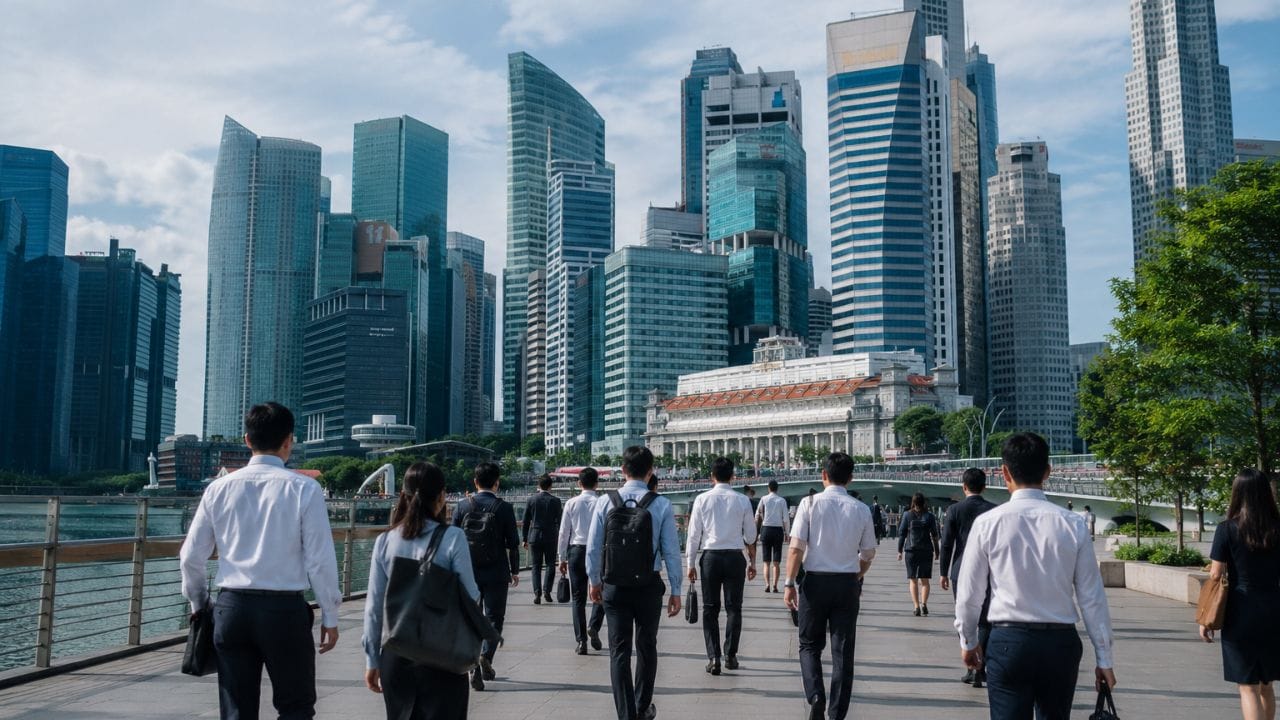 Singapore adds 9,400 jobs as resident employment gains momentum.