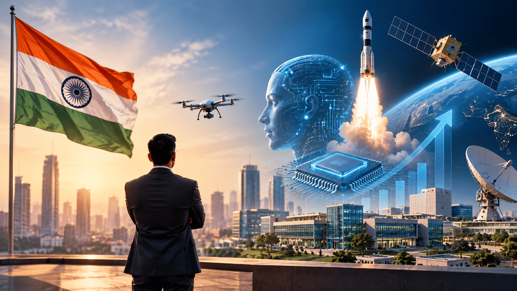 India commits $25 billion to build next generation AI, chip and space start-ups