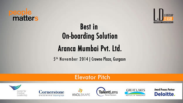 Best in On-Boarding Solution - Aranca Mumbai Pvt. Ltd.