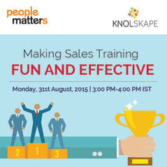 Making Sales Training Fun and Effective