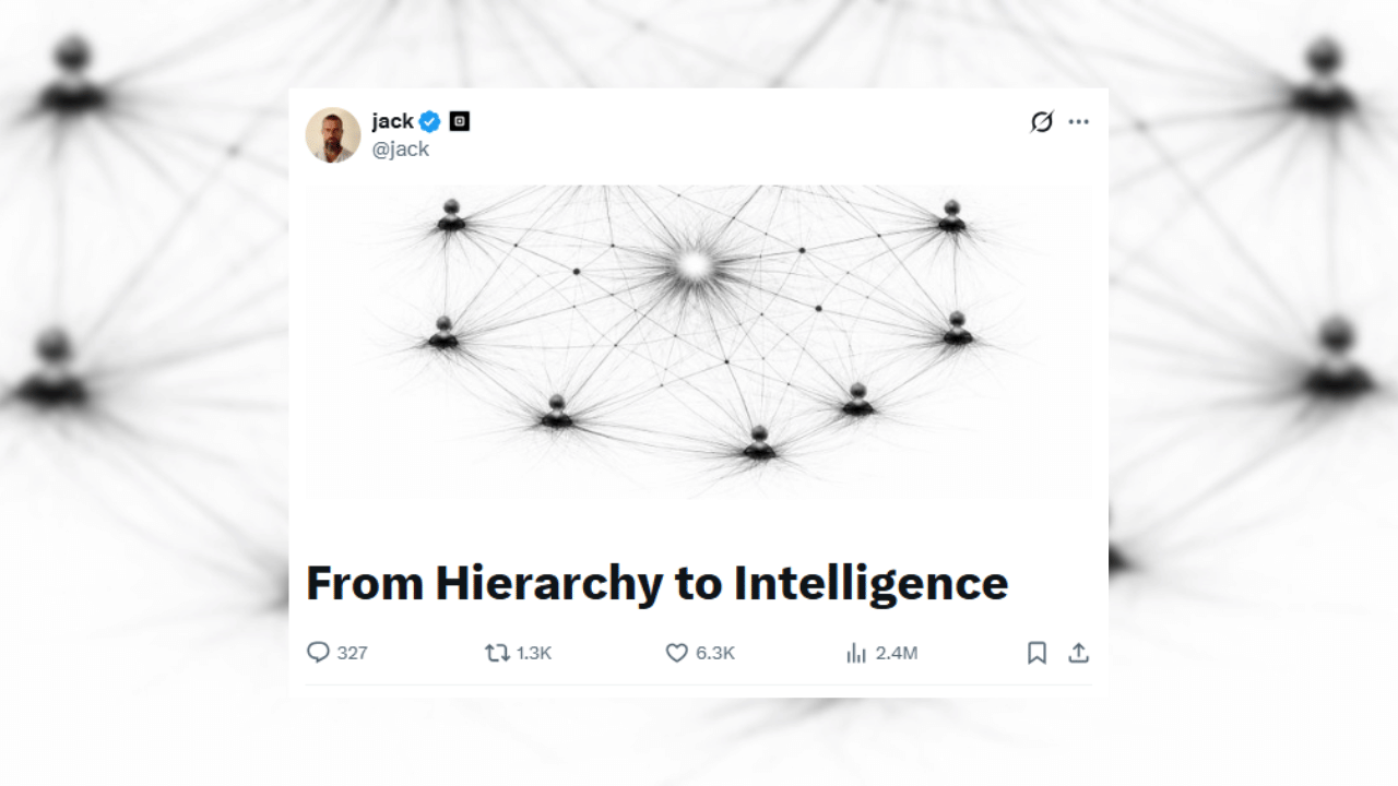 Block co-founder Jack Dorsey envisions AI replacing middle management in future workplace