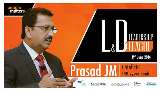 Prasad JM on the role of Learning & Development