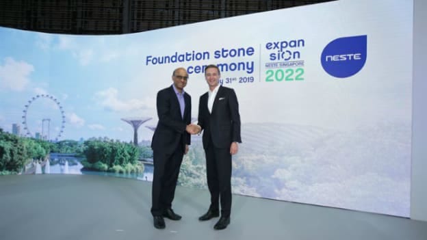 Neste expands Singapore refinery as it taps renewable growth