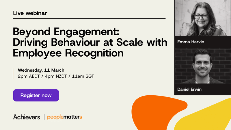 Beyond Engagement: Driving Behaviour at Scale with Employee Recognition
