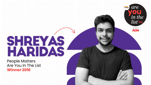 People Matters Are You In The List Awards became a force multiplier for my career: Shreyas Haridas, Spotify
