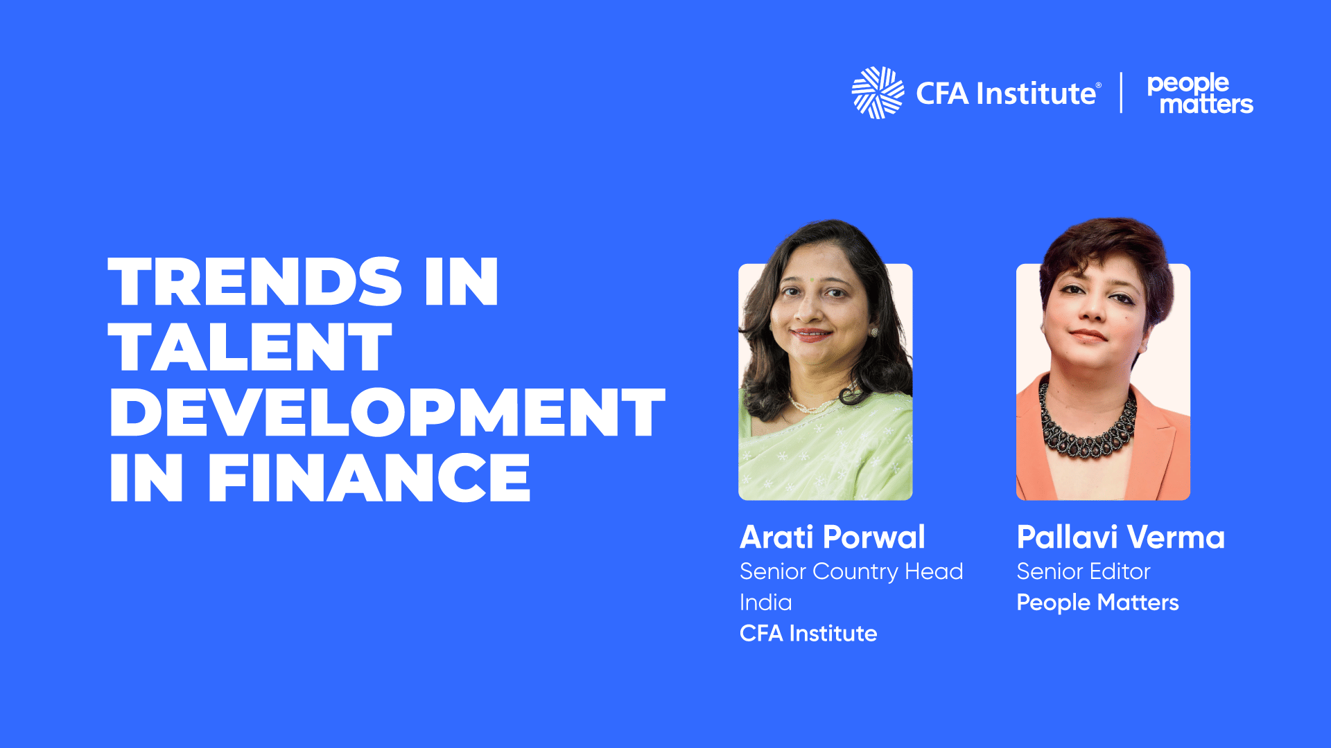 Future-ready finance: A Conversation with Arati Porwal, CFA Institute