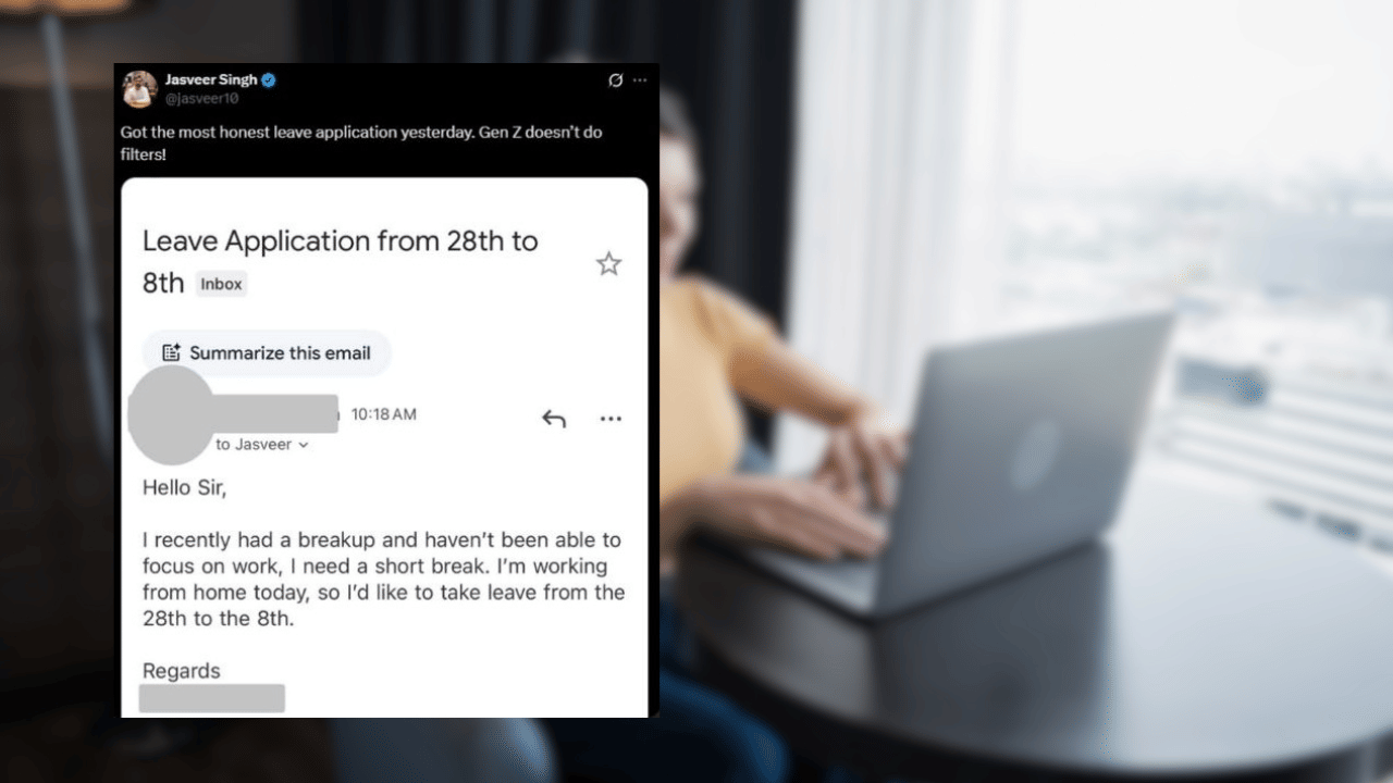 Gen Z employee gets CEO-approved breakup ‘recovery’ leave; Here’s how netizens reacted