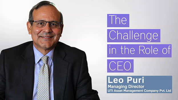Leo Puri shares his thoughts on a CEO’s role