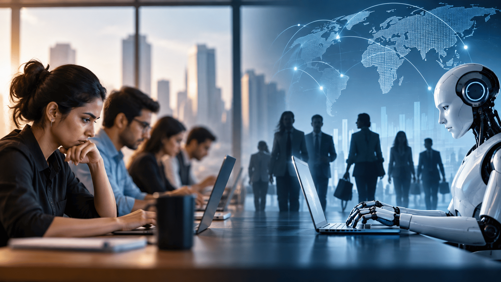 AI-exposed industries see slower hiring as adoption hits 15%–20% across major economies: Goldman Sachs