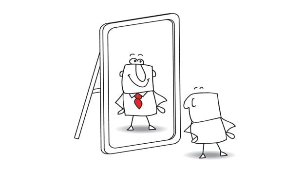 Mirroring: Organizational positivism reflect on employee's success