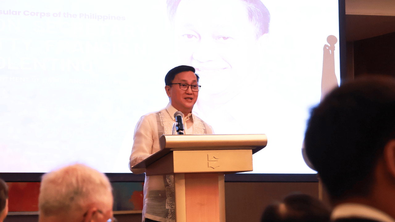 Philippines labour chief Tolentino outlines wage, worker protection priorities to Consular Corps