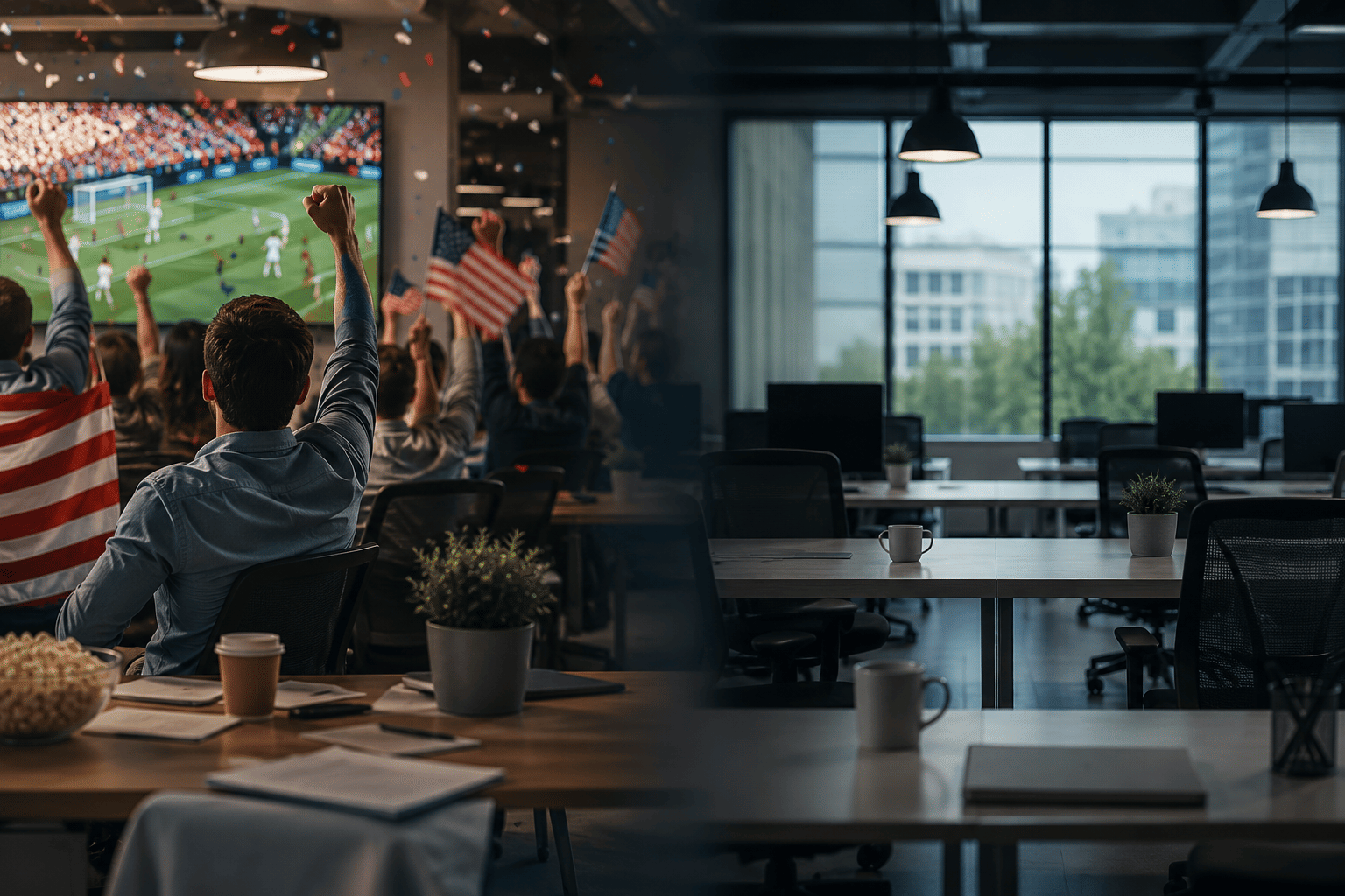 Office attendance drops 26% after US elimination from FIFA World Cup: Report