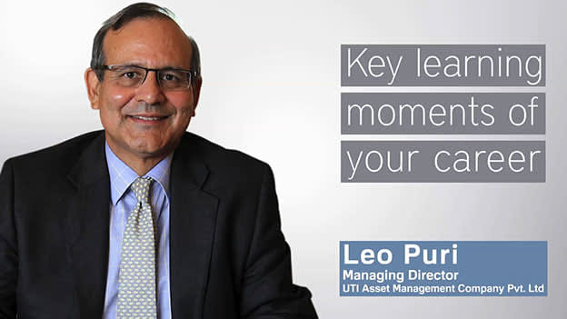 Leo Puri shares learning moments of his career