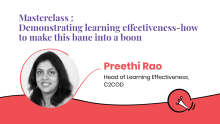 Demonstrating learning effectiveness: How to make this bane into a boon