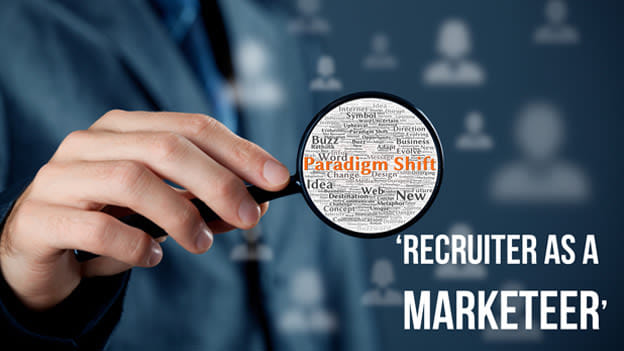Webinar on Paradigm shift ‘Recruiter as a Marketeer'