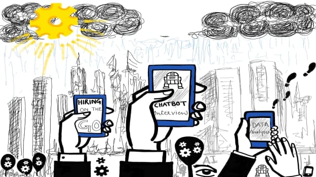 Sketchnote: Top HR Technology trends