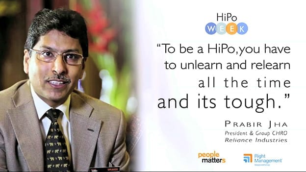 If you don't have a HiPo program, make one: RIL's Prabir Jha