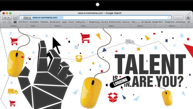 Talent is logging in. Are you?