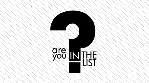 Meet the jury of 'Are You In The List?'