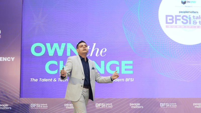 “The reconstruction of BFSI workforce has begun”: Pushkar Bidwai at People Matters BFSI Talent & Tech Summit 2026