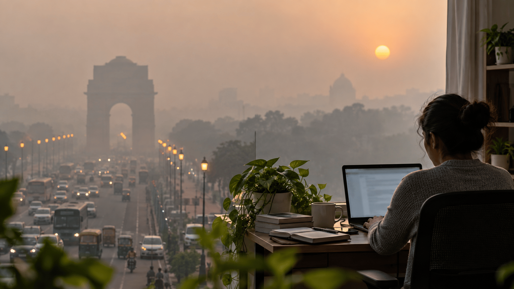 Delhi govt announces 50% WFH mandate from November 1 to tackle winter smog