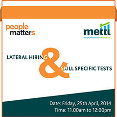 Lateral Hiring and Skill Specific Tests