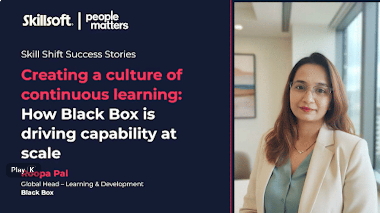 Building a culture of continuous learning at scale: How Black Box reimagined capability development with Skillsoft