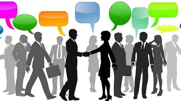Kind of people you bump into at networking events