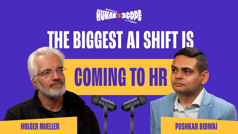 Holger Mueller's HR Playbook: Infinite computing, AI, and the rise of the Chief People Officer