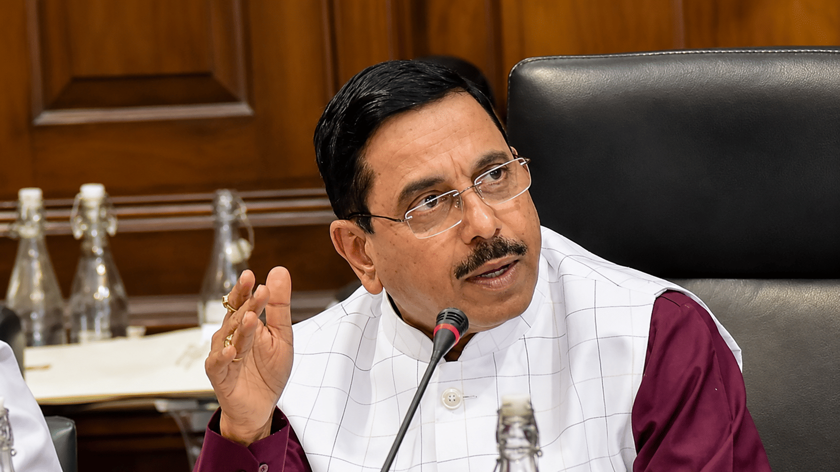 Government appoints Pralhad Joshi as Education Minister in additional charge