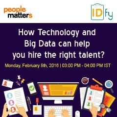 How Technology and Big Data can help you hire the right talent?