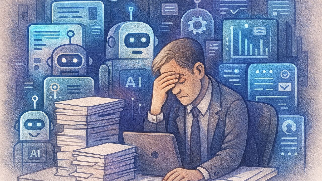 The efficiency paradox: Why AI makes work feel heavier, not smarter