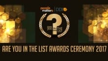 Are You In The List 2017 Award Ceremony